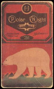 Picture, Helmar Brewing, Helmar Polar Night Card # 216, Bobby Lowe, basket catch, foot on path, Milwaukee Creams