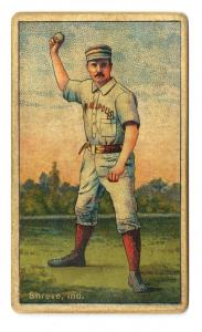Picture of Helmar Brewing Baseball Card of Lev Shrev, card number 223 from series Helmar Polar Night