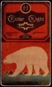 Picture, Helmar Brewing, Helmar Polar Night Card # 224, Tris SPEAKER (HOF), Facing away, wide grip, Boston Red Sox