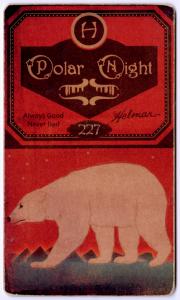 Picture, Helmar Brewing, Helmar Polar Night Card # 227, Casey STENGEL (HOF), Leaping, glove high, New York Giants