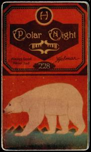 Picture, Helmar Brewing, Helmar Polar Night Card # 228, George Stovall, In box, tossing follow through, St. Louis Browns