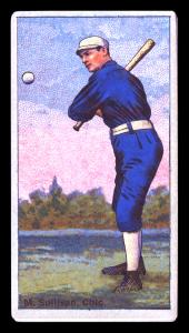 Picture, Helmar Brewing, Helmar Polar Night Card # 229, Marty Sullivan, About to hit ball, Chicago White Stockings