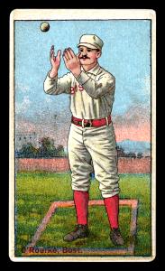 Picture of Helmar Brewing Baseball Card of Tom O'Rourke, card number 22 from series Helmar Polar Night