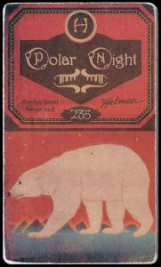 Picture, Helmar Brewing, Helmar Polar Night Card # 235, Cy Williams, Swinging on basepath, Pittsburgh Pirates