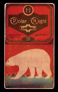 Picture, Helmar Brewing, Helmar Polar Night Card # 23, Bid McPHEE, Bat up at 10 o'clock, Cincinnati Red Stockings