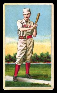 Picture of Helmar Brewing Baseball Card of Kid Madden, card number 24 from series Helmar Polar Night