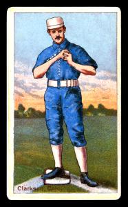 Picture of Helmar Brewing Baseball Card of John CLARKSON, card number 25 from series Helmar Polar Night