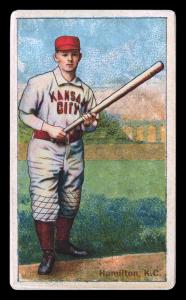 Picture of Helmar Brewing Baseball Card of Billy HAMILTON, card number 26 from series Helmar Polar Night