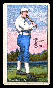 Picture of Helmar Brewing Baseball Card of Dan BROUTHERS (HOF), card number 33 from series Helmar Polar Night
