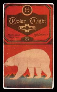 Picture, Helmar Brewing, Helmar Polar Night Card # 37, Deacon WHITE (HOF), Fielding grounder pose, Detroit Wolverines