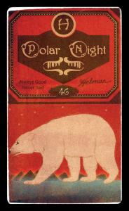Picture, Helmar Brewing, Helmar Polar Night Card # 46, Bobby Wheelock, Hands together catching pop up, Boston Beaneaters