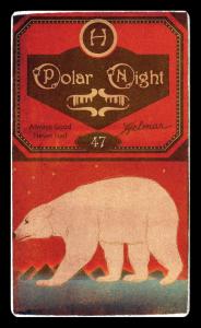Picture, Helmar Brewing, Helmar Polar Night Card # 47, Sam Wise, Hands on knees, Boston Beaneaters