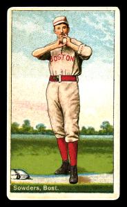 Picture of Helmar Brewing Baseball Card of Bill Sowders, card number 52 from series Helmar Polar Night