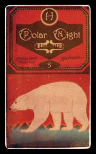 Picture, Helmar Brewing, Helmar Polar Night Card # 5, Fred Tenney, Hands on knees, Boston Beaneaters