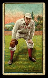 Picture of Helmar Brewing Baseball Card of Fred Tenney, card number 5 from series Helmar Polar Night