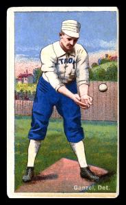Picture of Helmar Brewing Baseball Card of Charlie Ganzel, card number 63 from series Helmar Polar Night