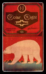 Picture, Helmar Brewing, Helmar Polar Night Card # 66, Ned HANLON, Erect, awaiting throw pose, Detroit Wolverines