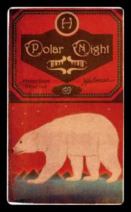 Picture, Helmar Brewing, Helmar Polar Night Card # 69, Jake BECKLEY (HOF), Erect, awaiting throw pose, Pittsburgh Alleganies