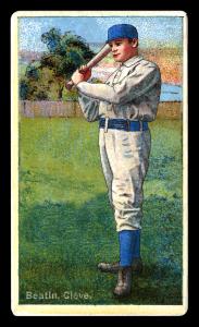 Picture of Helmar Brewing Baseball Card of Ed Beatin, card number 6 from series Helmar Polar Night