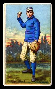 Picture of Helmar Brewing Baseball Card of Lou Criger, card number 74 from series Helmar Polar Night