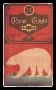 Picture, Helmar Brewing, Helmar Polar Night Card # 77, Tommy McCARTHY, Close grip, 10 o'clock bat angle, Boston Beaneaters