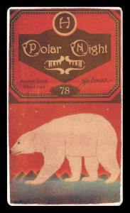 Picture, Helmar Brewing, Helmar Polar Night Card # 78, Bob Caruthers, Batting pose, wide stance, Brooklyn Bridegrooms