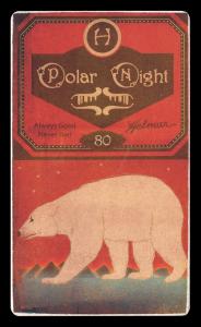 Picture, Helmar Brewing, Helmar Polar Night Card # 80, John Montgomery WARD (HOF), Hands on hips, striped shirt, New York Giants