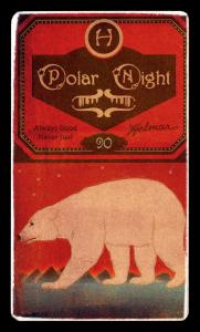 Picture, Helmar Brewing, Helmar Polar Night Card # 90, Ned Williamson, Ball floating, batting pose, Chicago White Stockings