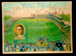 Picture, Helmar Brewing, Polo Grounds Heroes Card # 23, Rube Marquard (HOF), Portrait, New York Giants