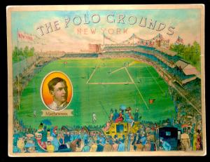 Picture, Helmar Brewing, Polo Grounds Heroes Card # 24, Christy MATHEWSON (HOF), Portrait, New York Giants