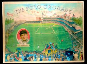 Picture, Helmar Brewing, Polo Grounds Heroes Card # 29, John McGRAW (HOF), With cap, New York Giants