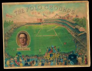 Picture, Helmar Brewing, Polo Grounds Heroes Card # 2, Red Ames, Portrait, New York Giants