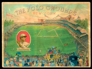 Picture, Helmar Brewing, Polo Grounds Heroes Card # 37, Red Murray, Portrait, New York Giants