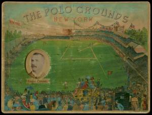 Picture, Helmar Brewing, Polo Grounds Heroes Card # 57, Roger CONNER (HOF), Portrait, New York Giants