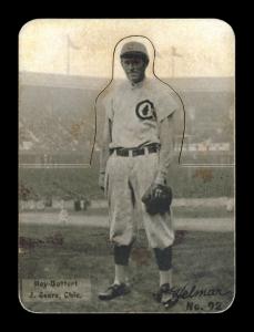 Picture of Helmar Brewing Baseball Card of Johnny EVERS, card number 104 from series R318-Helmar Hey-Batter!