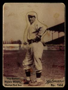 Picture, Helmar Brewing, R318-Helmar Card # 144, Heinie Wagner, Hand at hip, Boston Red Sox