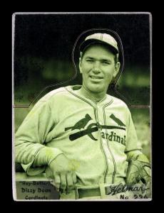 Picture of Helmar Brewing Baseball Card of Dizzy DEAN, card number 236 from series R318-Helmar Hey-Batter!