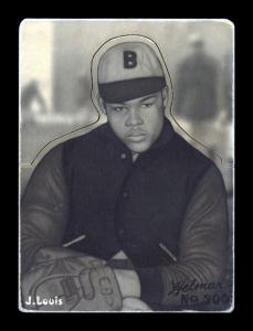 Picture of Helmar Brewing Baseball Card of Joe LOUIS (HOF), card number 300 from series R318-Helmar Hey-Batter!