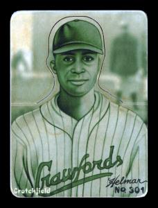 Picture of Helmar Brewing Baseball Card of Jimmy Crutchfield, card number 301 from series R318-Helmar Hey-Batter!