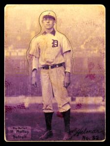 Picture of Helmar Brewing Baseball Card of Herm Malloy, card number 82 from series R318-Helmar Hey-Batter!