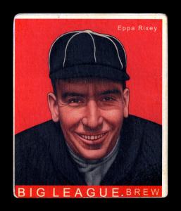 Picture of Helmar Brewing Baseball Card of Eppa RIXEY (HOF), card number 119 from series R319-Helmar Big League