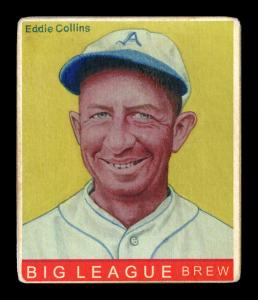 Picture of Helmar Brewing Baseball Card of Eddie COLLINS, card number 127 from series R319-Helmar Big League