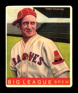 Picture of Helmar Brewing Baseball Card of Rabbit MARANVILLE, card number 138 from series R319-Helmar Big League