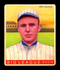 Picture, Helmar Brewing, R319-Helmar Card # 203, Ray SCHALK (HOF), Portrait, Chicago White Sox