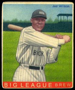 Picture of Helmar Brewing Baseball Card of Jud 