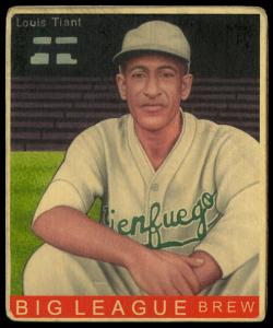 Picture of Helmar Brewing Baseball Card of Louis Tiant Senior, card number 220 from series R319-Helmar Big League