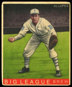 Picture, Helmar Brewing, R319-Helmar Card # 226, Al LOPEZ (HOF), Fielding, Brooklyn Dodgers