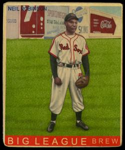 Picture of Helmar Brewing Baseball Card of Neil Robinson, card number 229 from series R319-Helmar Big League
