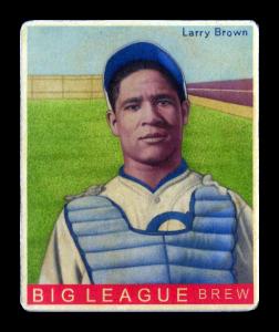Picture of Helmar Brewing Baseball Card of Larry Brown, card number 292 from series R319-Helmar Big League