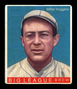 Picture of Helmar Brewing Baseball Card of Miller HUGGINS (HOF), card number 299 from series R319-Helmar Big League